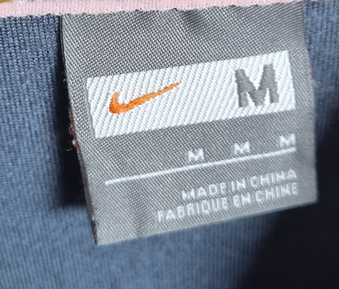 실측 S (55) 나이키 빈티지 네이비 벨벳 트랙탑 져지 (투웨이지퍼) 상품이미지3