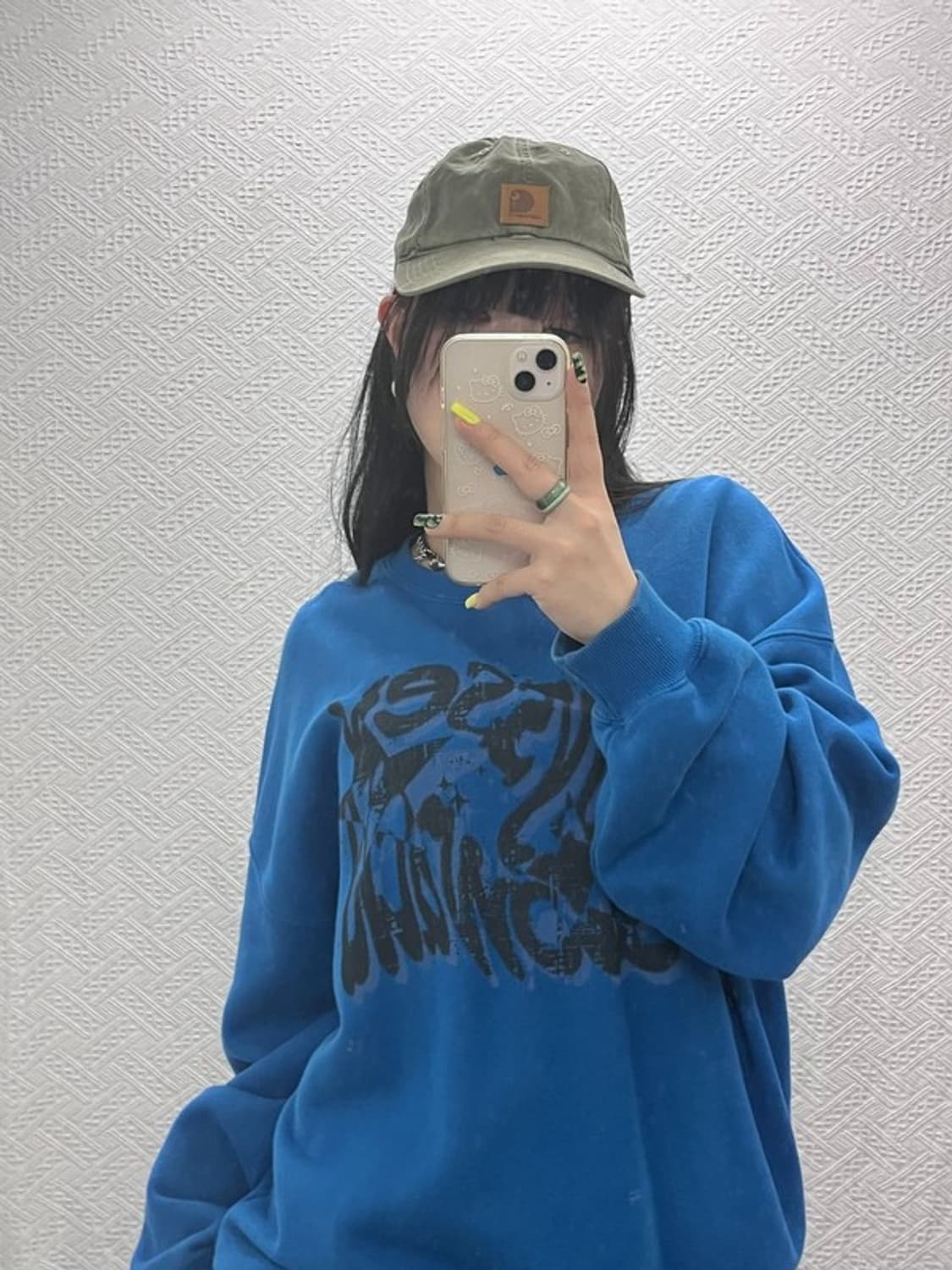 칼하트 빈티지 말차카키 스냅백 볼캡 모자 C07476 상품이미지1