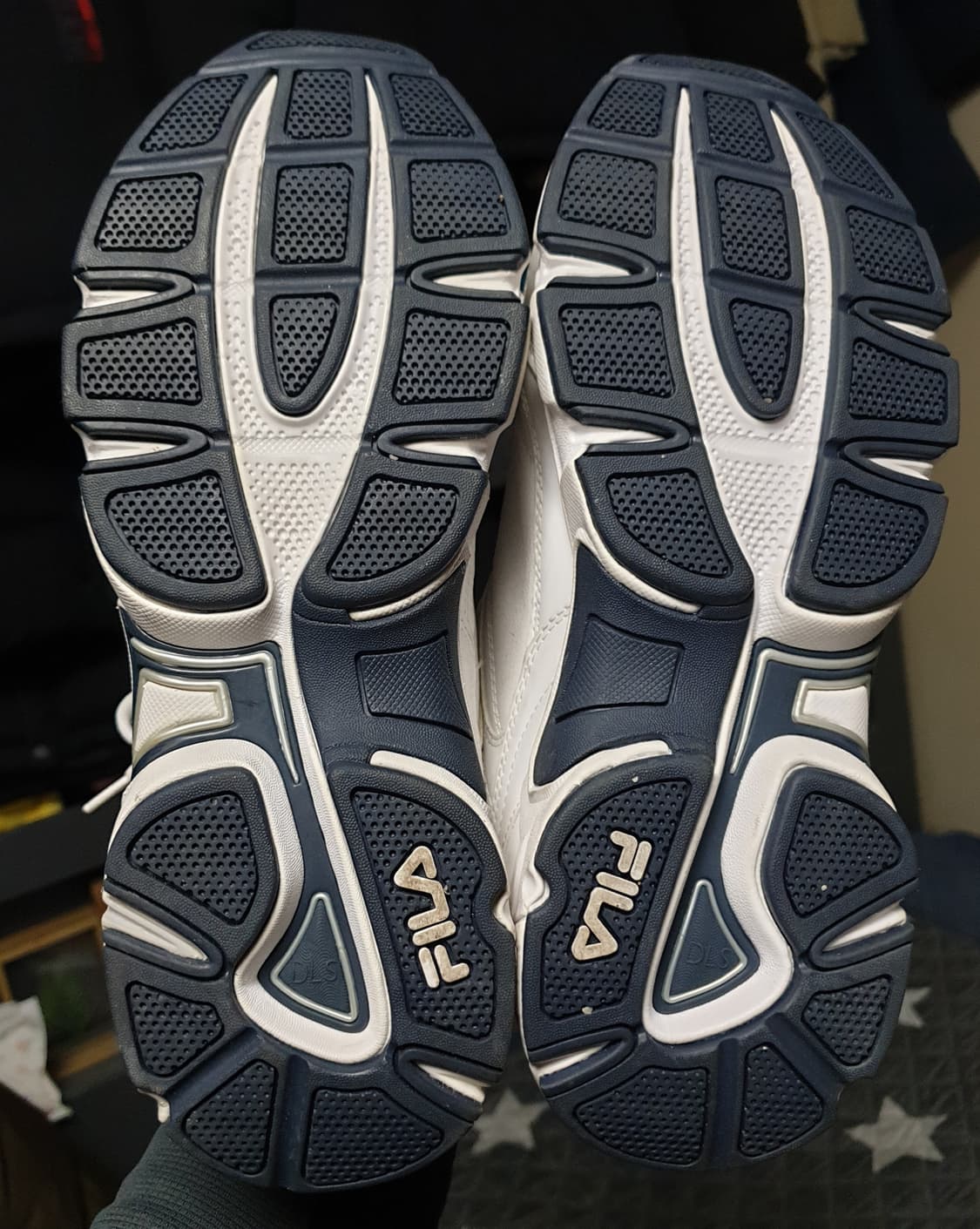 FILA 레인져22 어글리 스니커즈 화이트 네이비 (270) 상품이미지5