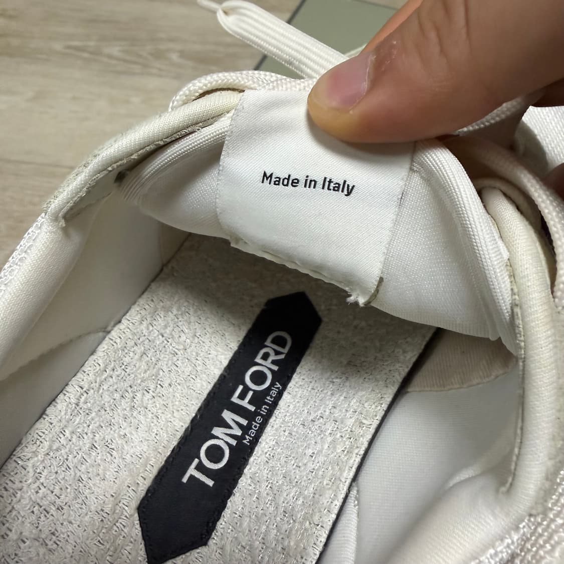 [S+급/8] 톰포드 자가 스웨이드 스니커즈 260 상품이미지6