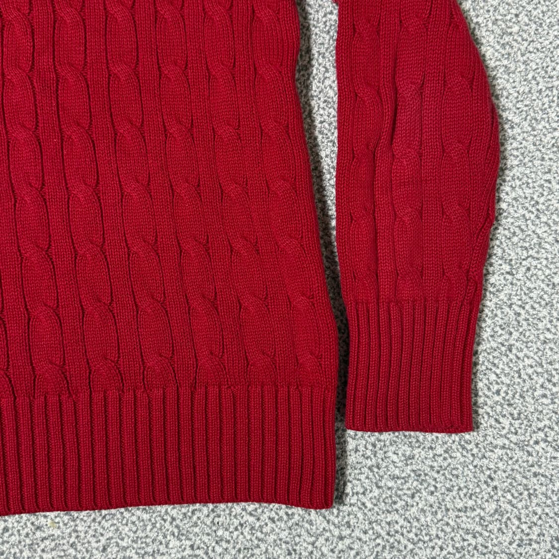 폴로 랄프로렌 꽈배기 니트 여성용 상품이미지5