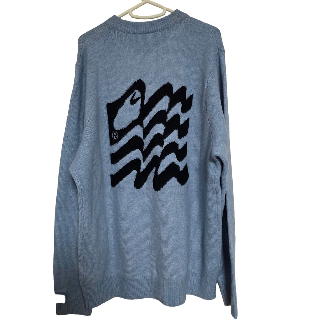 칼하트 WIP wavy state 니트 (L) 상품이미지4