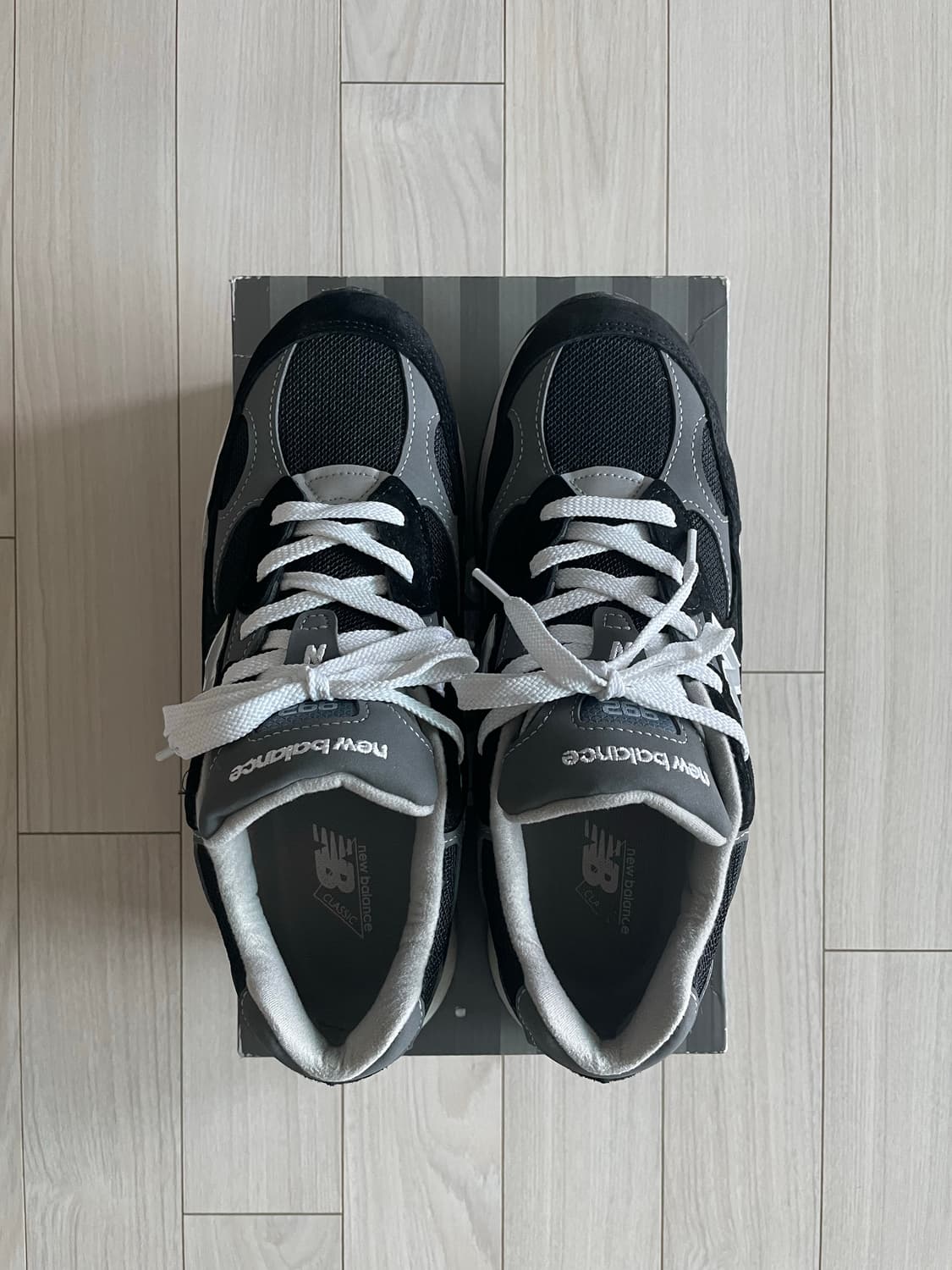 뉴발란스 992 블랙 그레이 270 상품이미지1