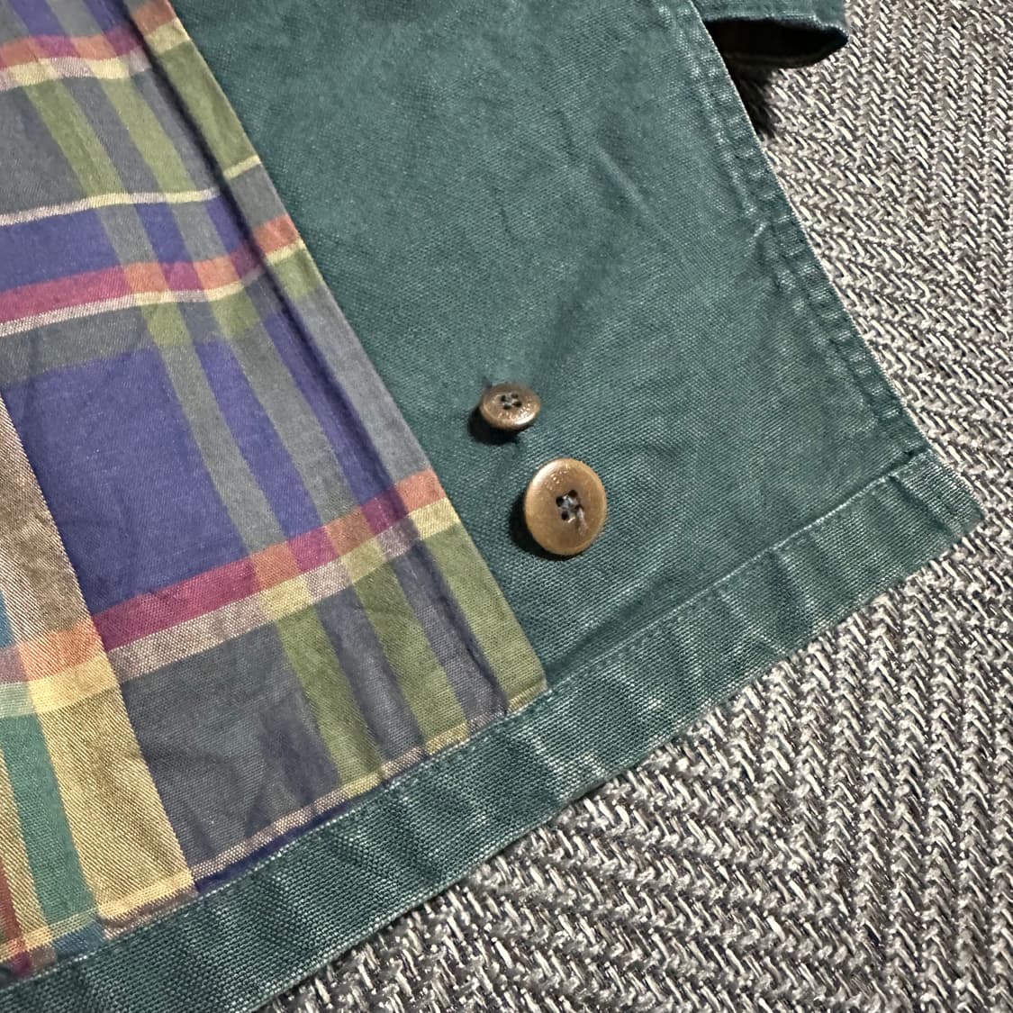 80s LLBean 모스 그린 필드 자켓 상품이미지9