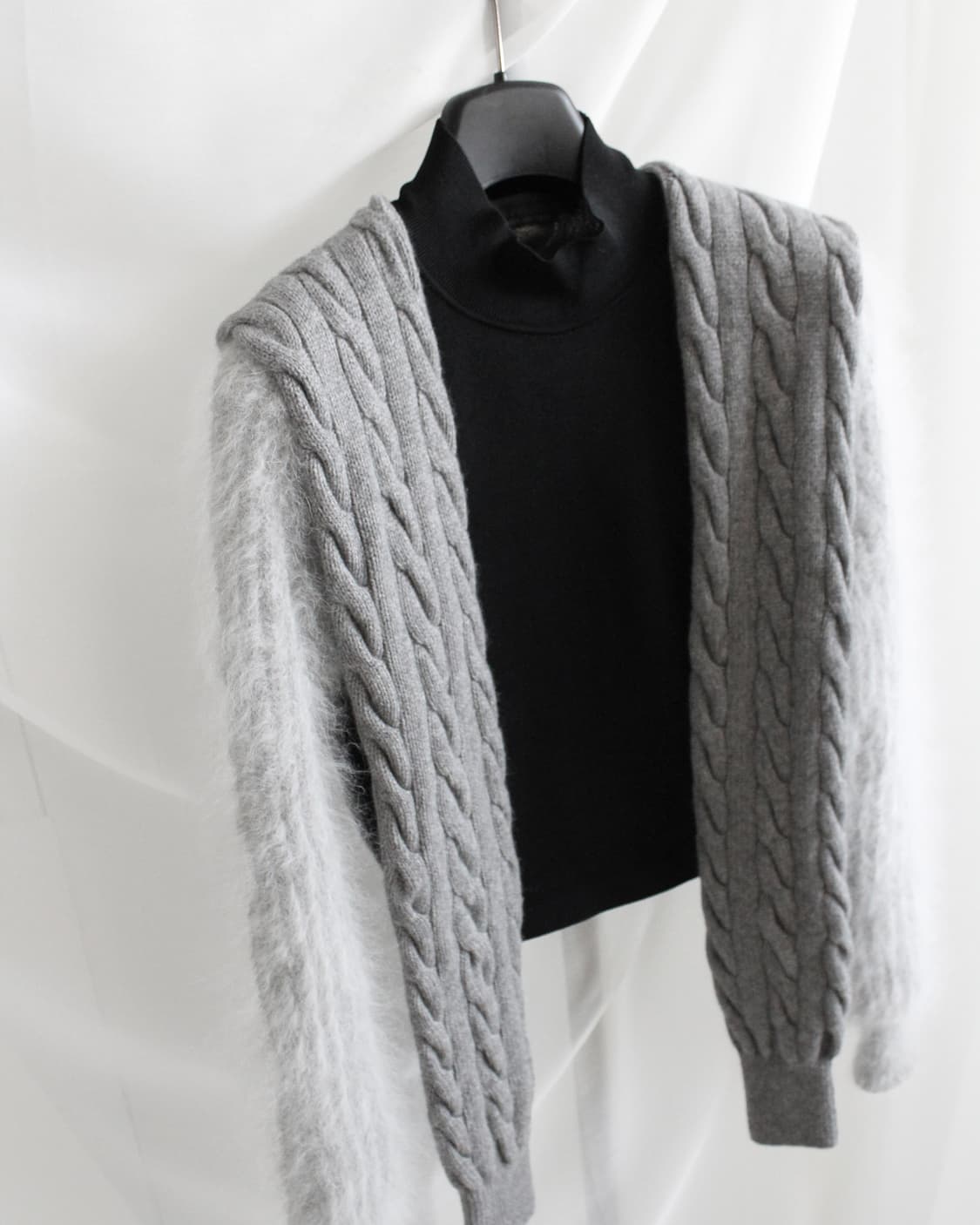 페이크 슬리브 니트 상품이미지2