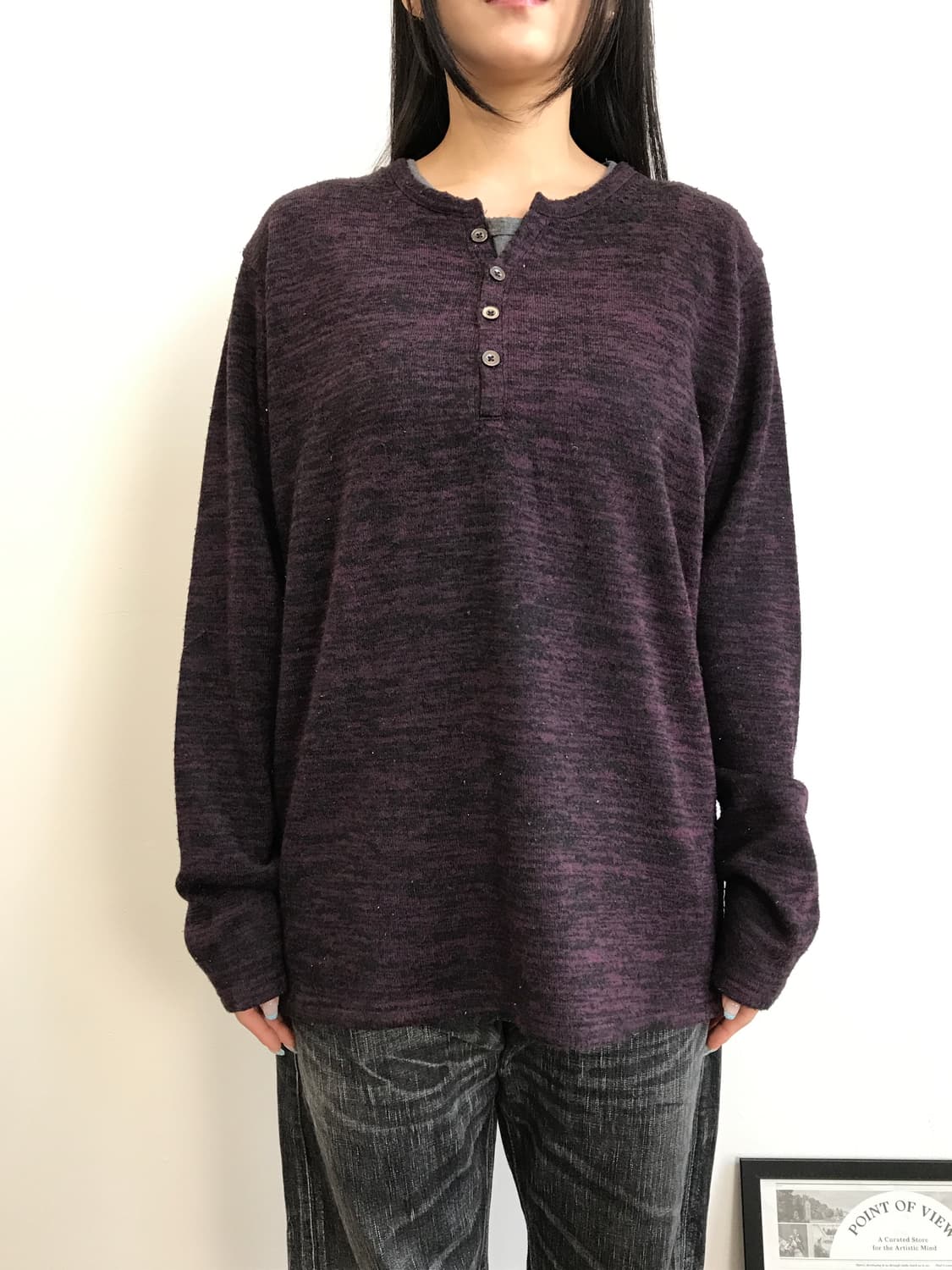 Nota Bene Henley Knit Long Sleeve 상품이미지2