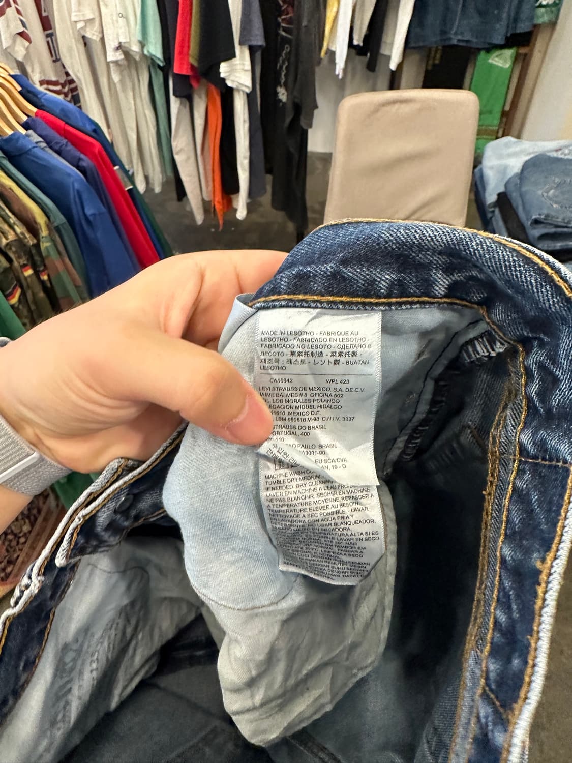 Levis 리바이스 505 W36 L32 상품이미지3