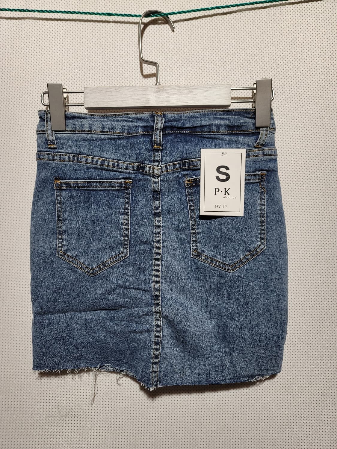 여성패션 스판 청스커트 데님치마 S 상품이미지3