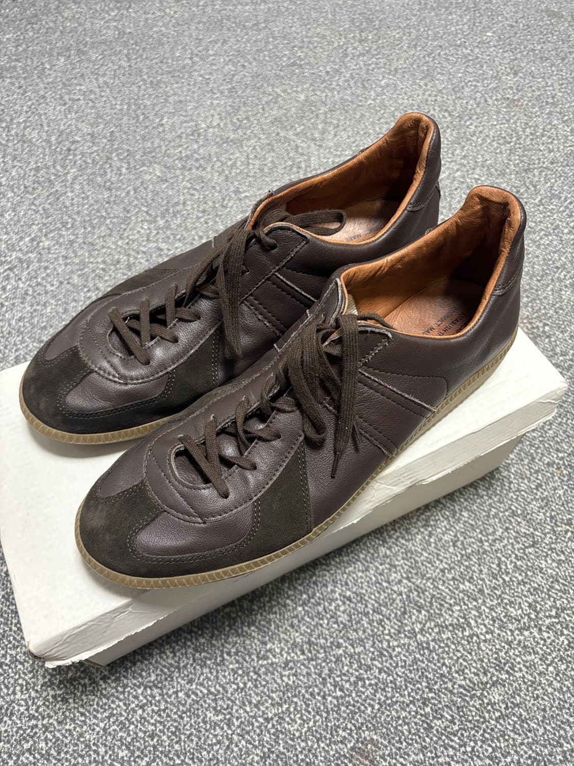 [EU44] 리프로덕션 오브 파운드 리오파 독일군 다크 브라운 상품이미지1