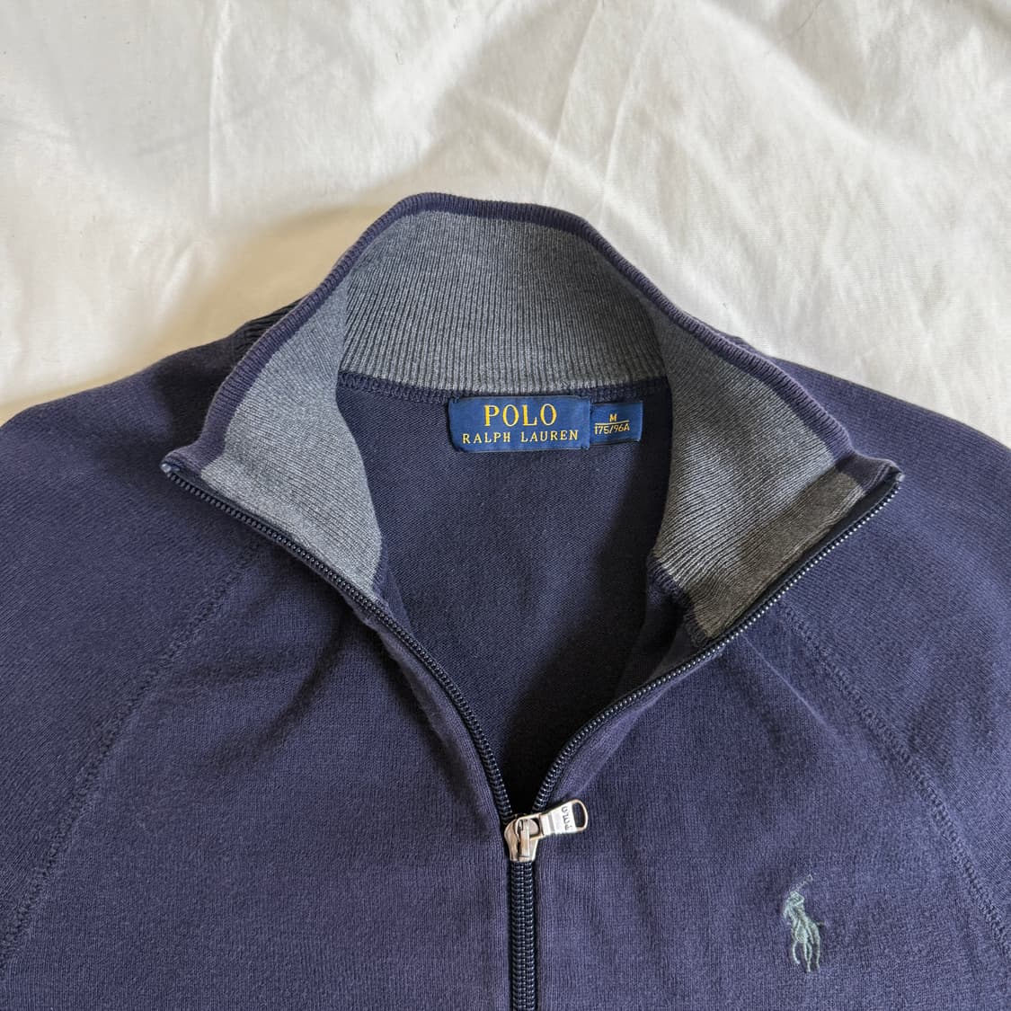 폴로 랄프로렌 네이비 집업 가디건 M 상품이미지3
