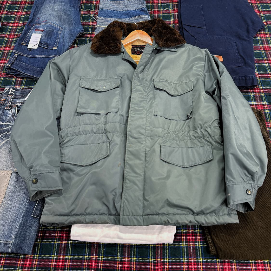 아메리칸 빈티지 쉐르파 파일럿 자켓 (L)   상품이미지1