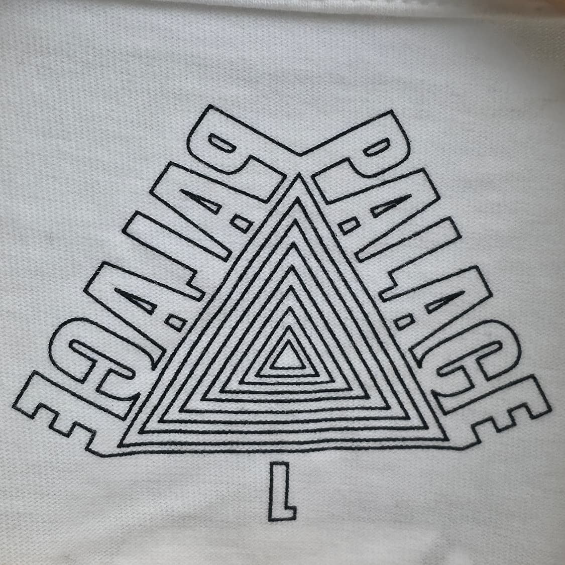 [L] 팔라스 트라이스티커 팩 티셔츠 화이트 상품이미지5