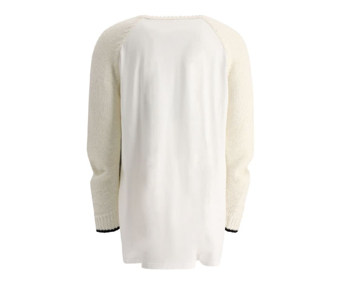 MM6 로고 니트 아이보리 M 무료배송 상품이미지2