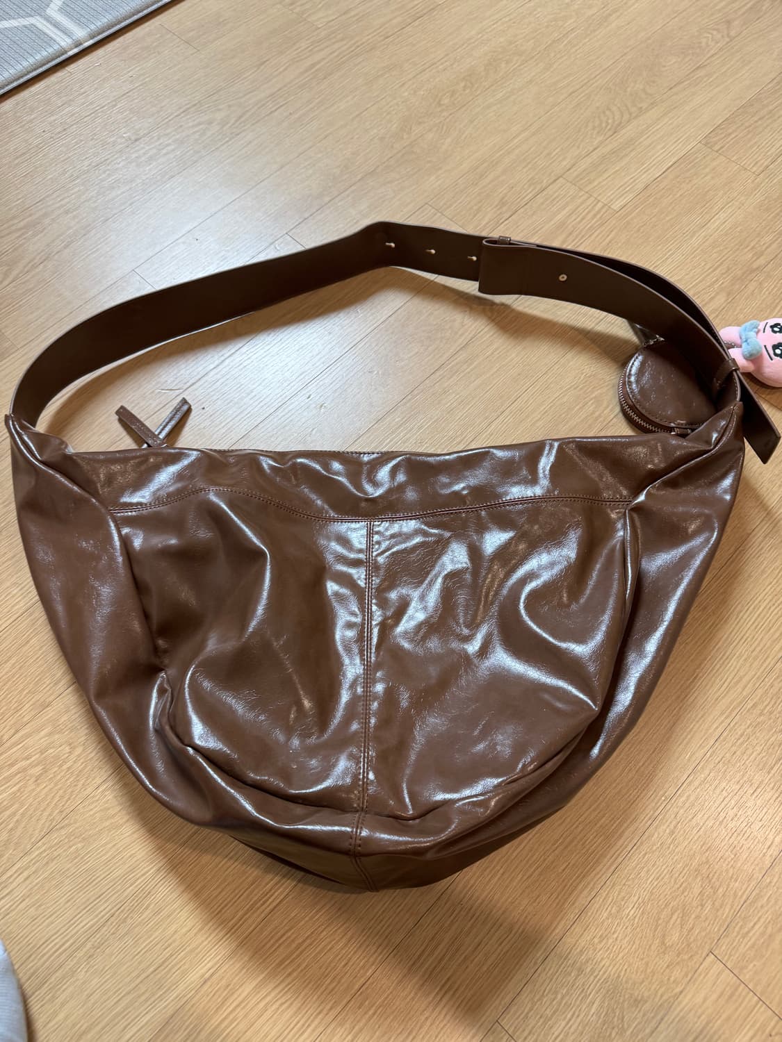 밈더워드로브 몬타 크랙 메신져백 상품이미지4