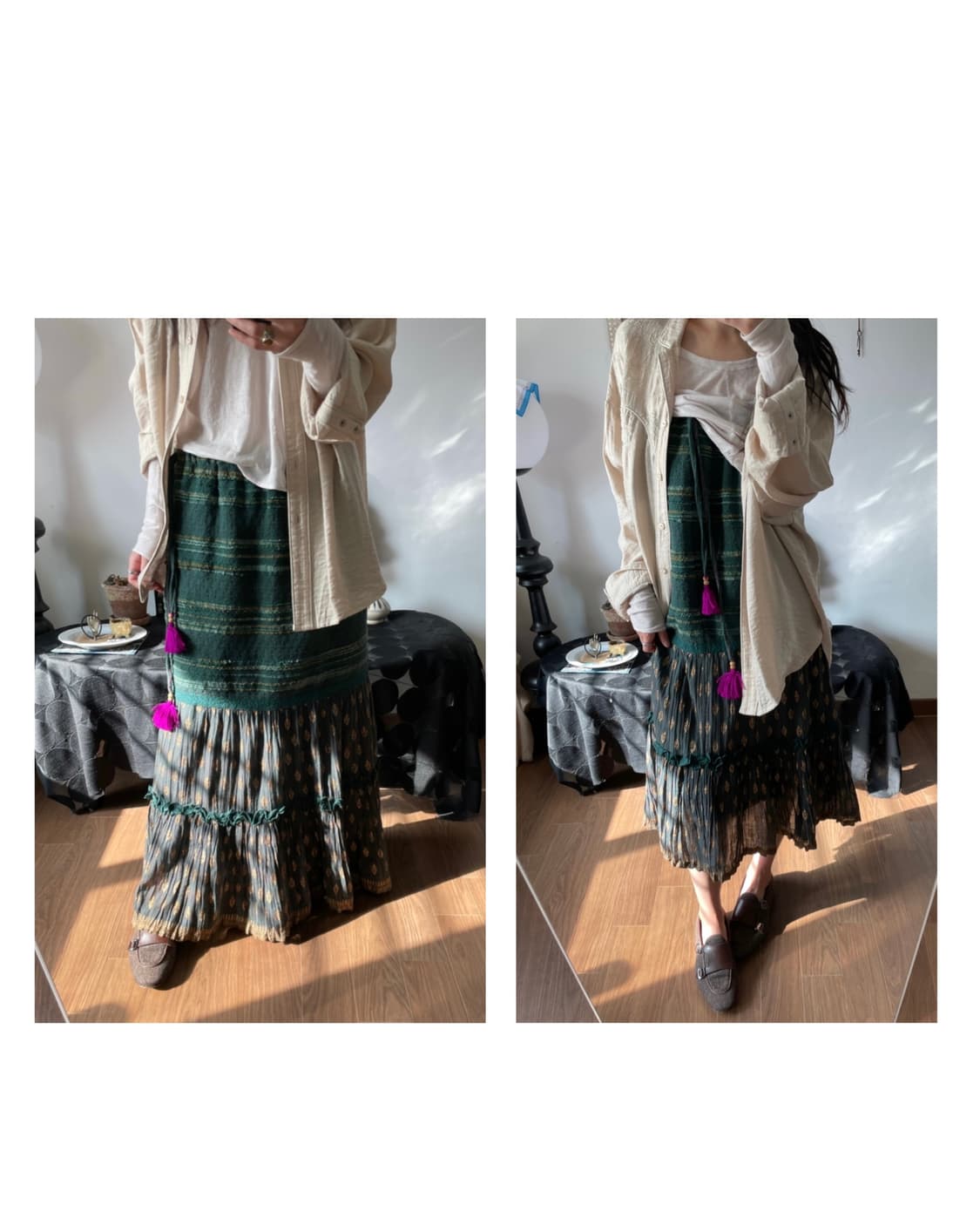 ethnic long skirt 상품이미지2