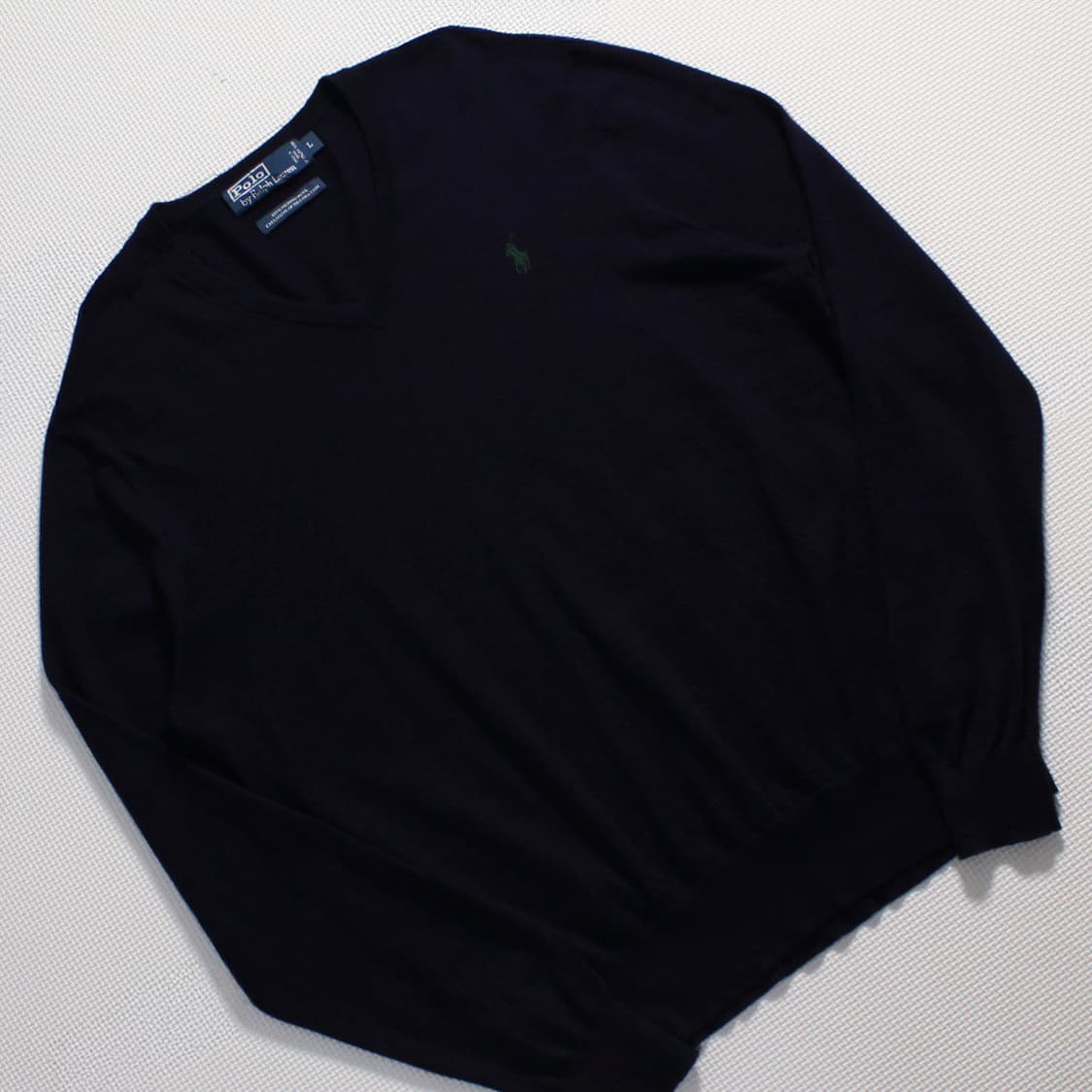 Polo 폴로 랄프로렌 블랙 브이넥 니트  상품이미지2