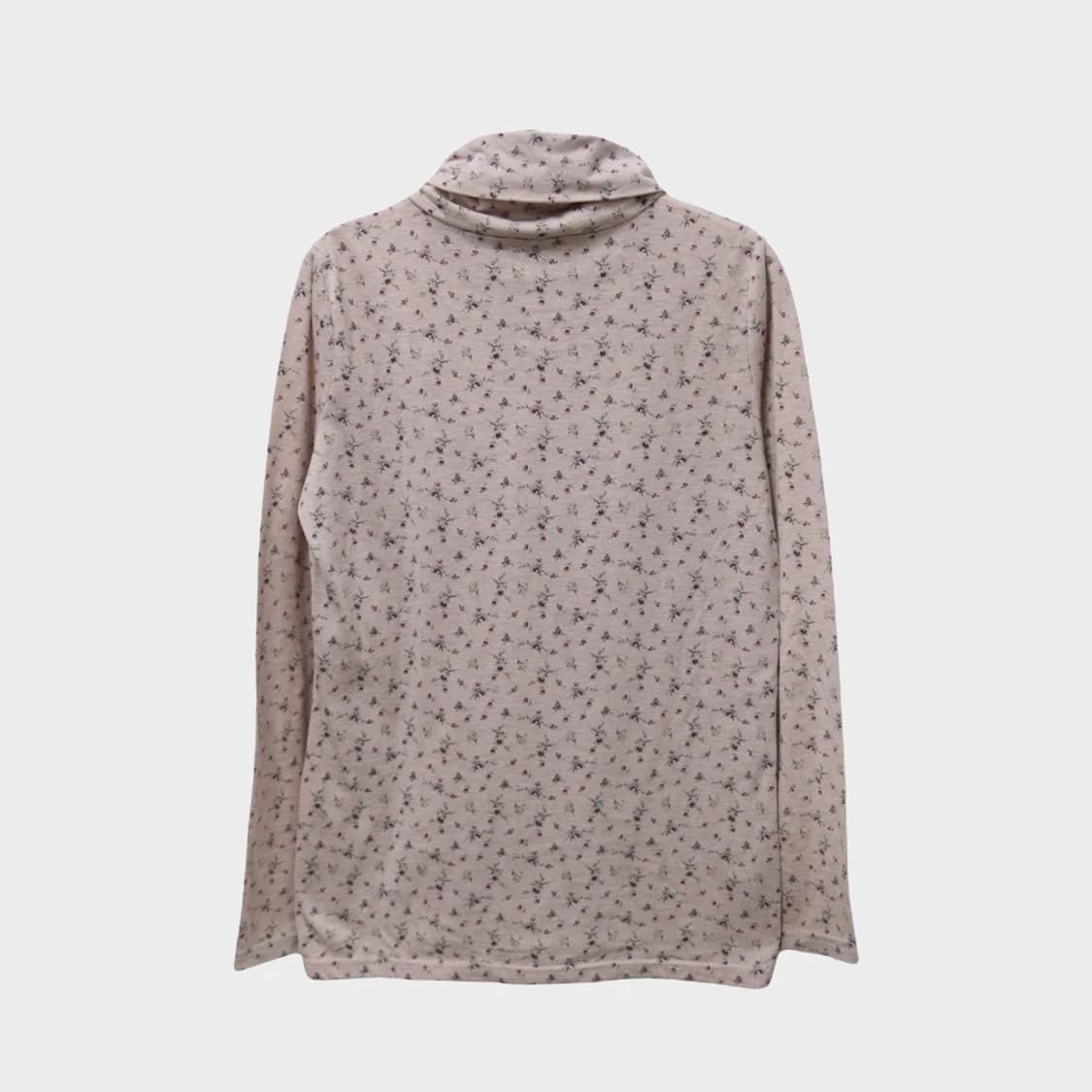 COMFORT BASIC 터틀넥 플라워 셔링 티셔츠 63524 상품이미지2