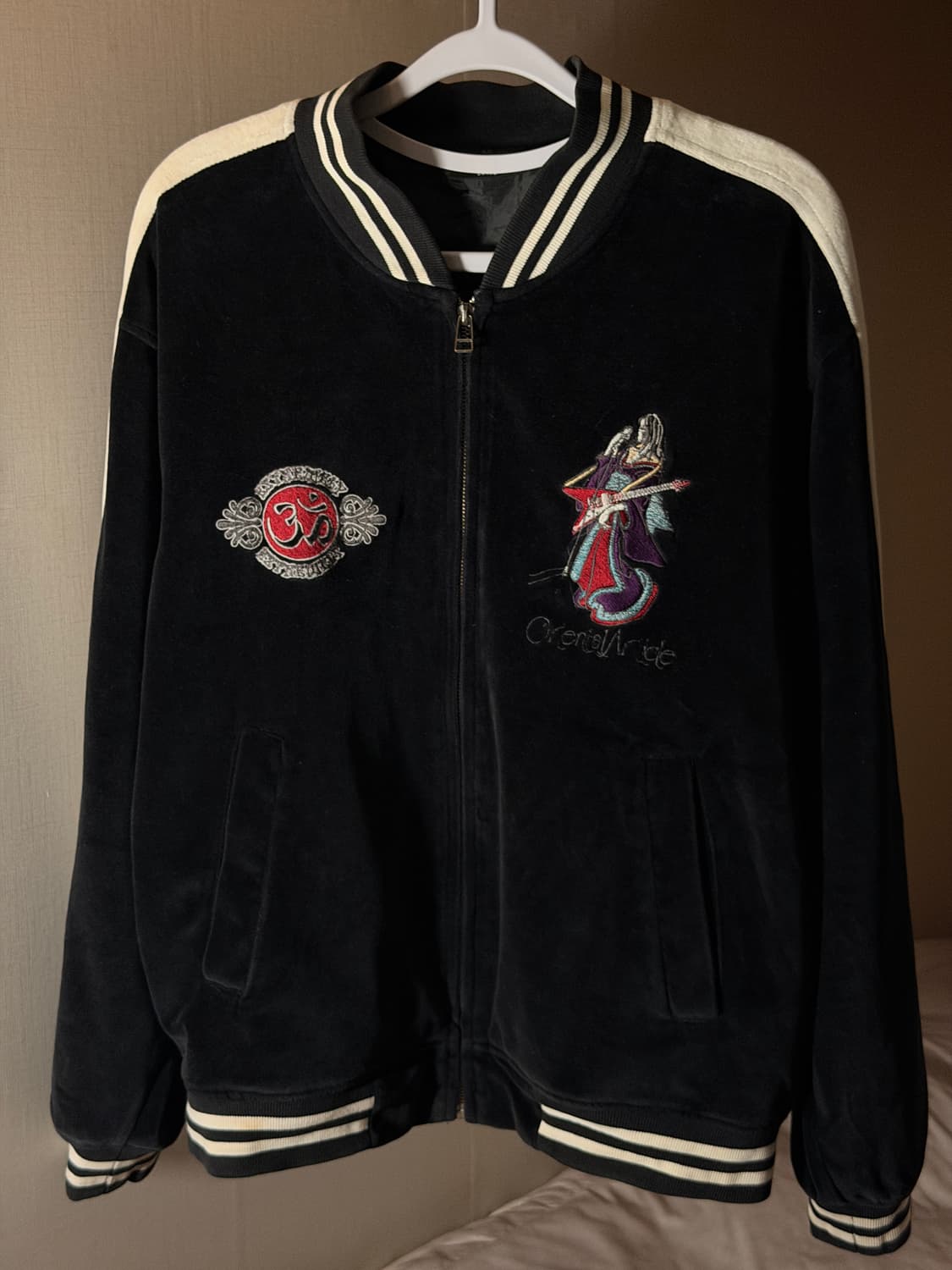 [bullet noise] vintage velvet sukajan 상품이미지3