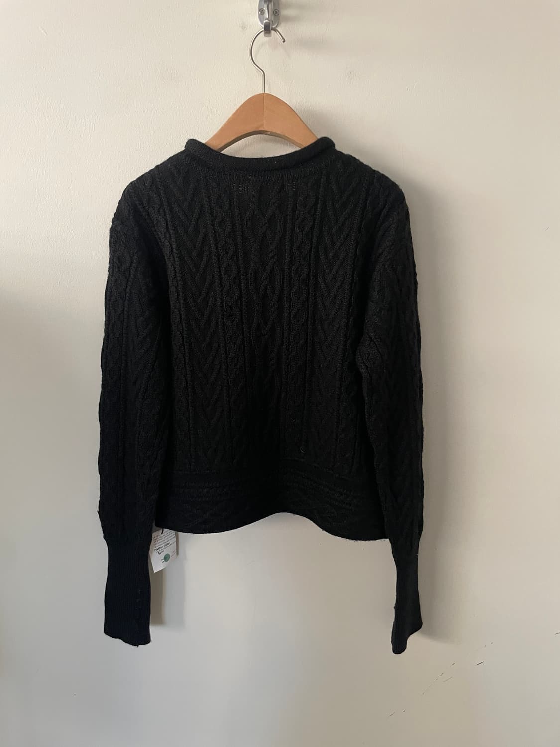 vintage black twisted knitwear 상품이미지7