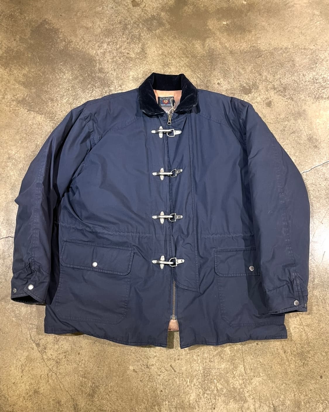 90’s 챕스 랄프로렌 아이언 버클 파이어맨 다운 자켓 (B5115) 상품이미지1