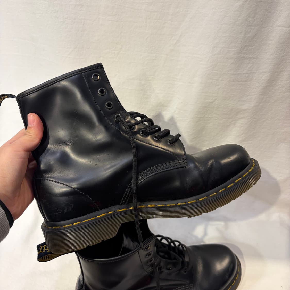 닥터마틴 1460 8홀 블랙 워커 부츠 상품이미지8