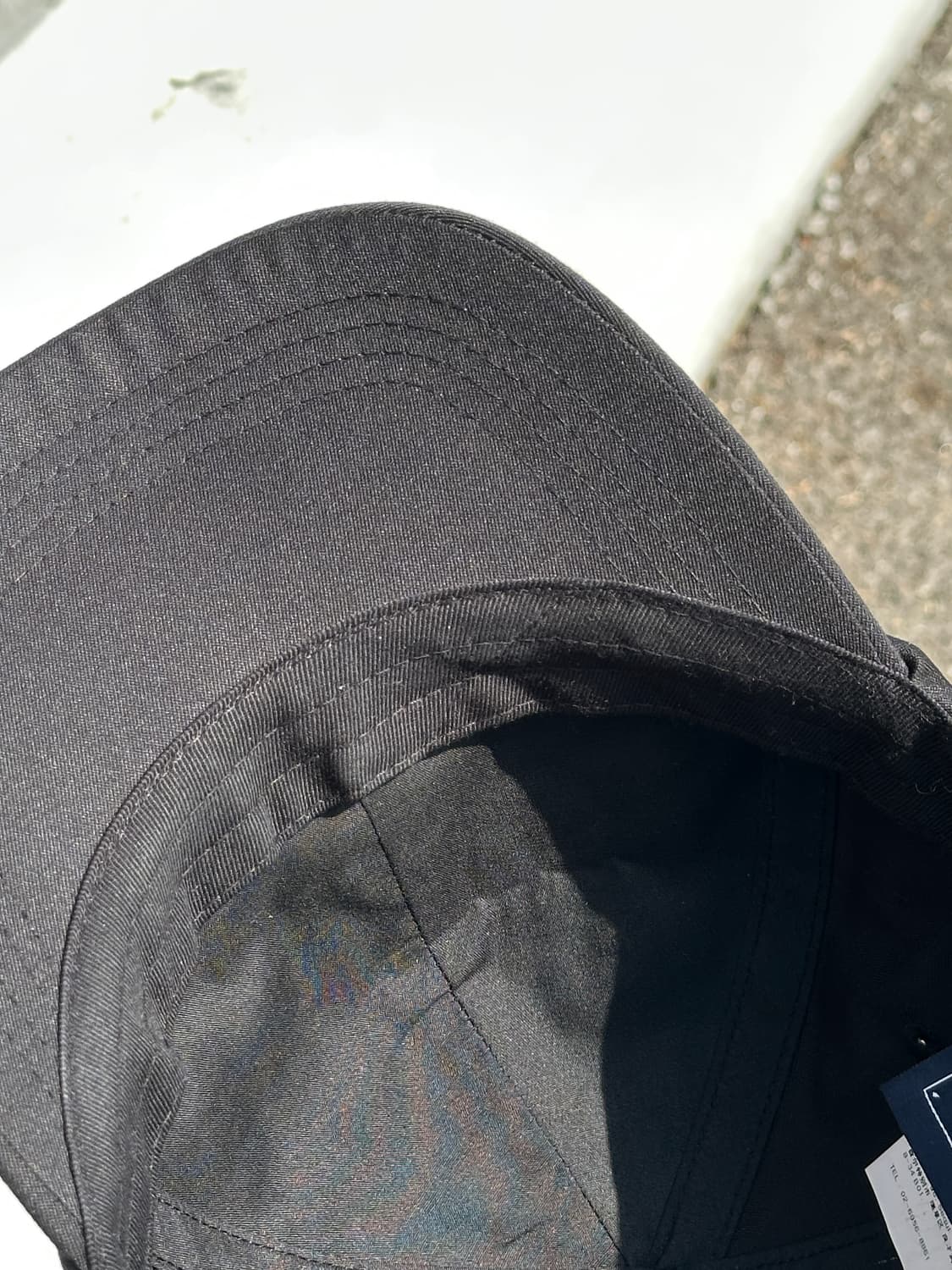 [F] 로맨틱크라운 레터링 블랙 볼캡 모자 상품이미지5