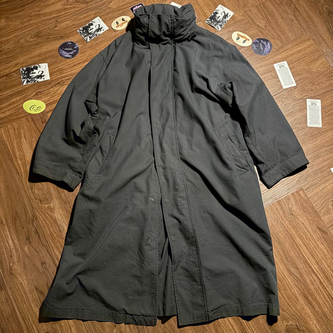 Calvin Klein Collection riri 밀리터리 워시드 파카 상품이미지3