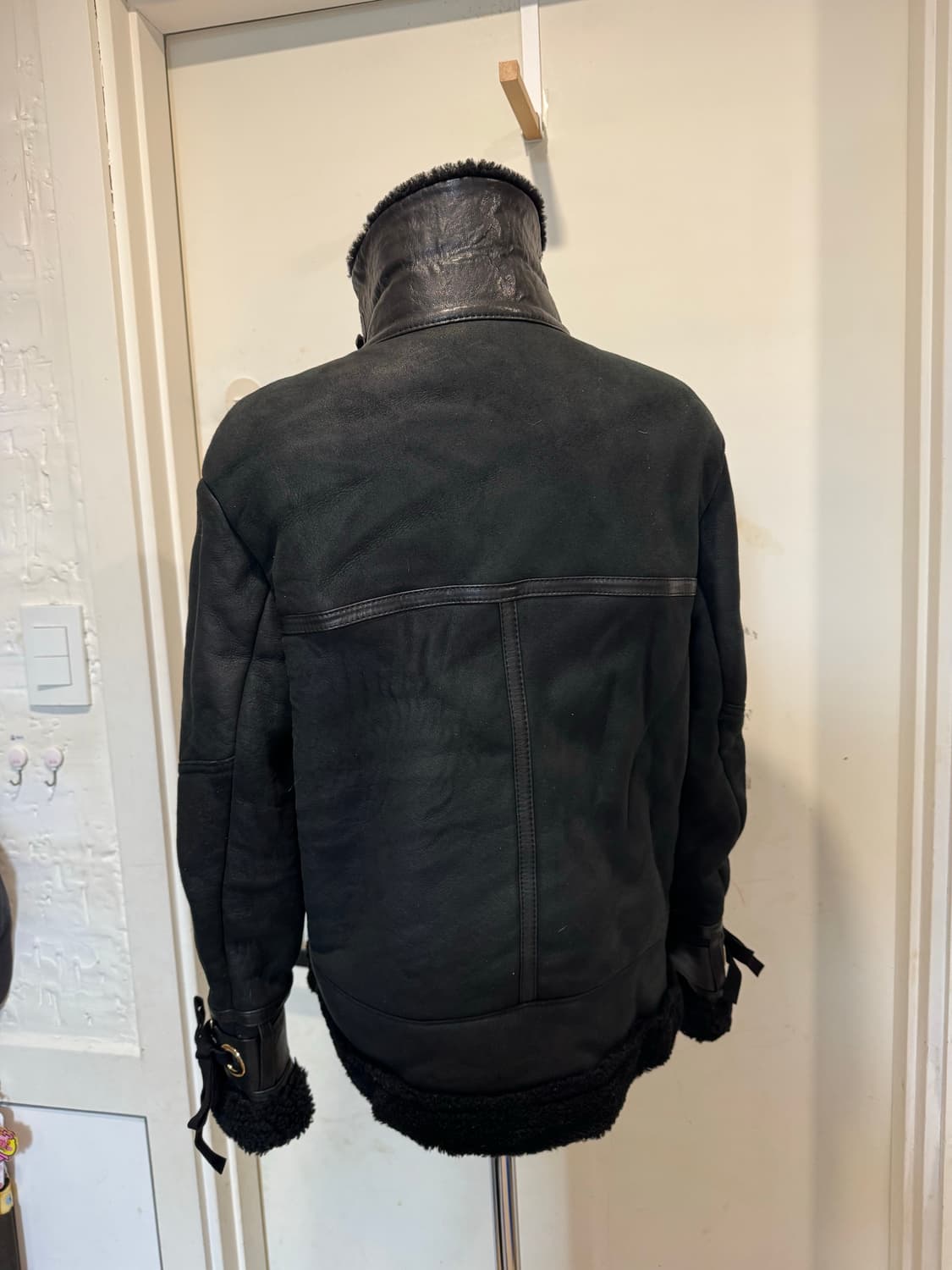 한섬 버드바이쥬시꾸뛰르 양 무스탕 상품이미지5