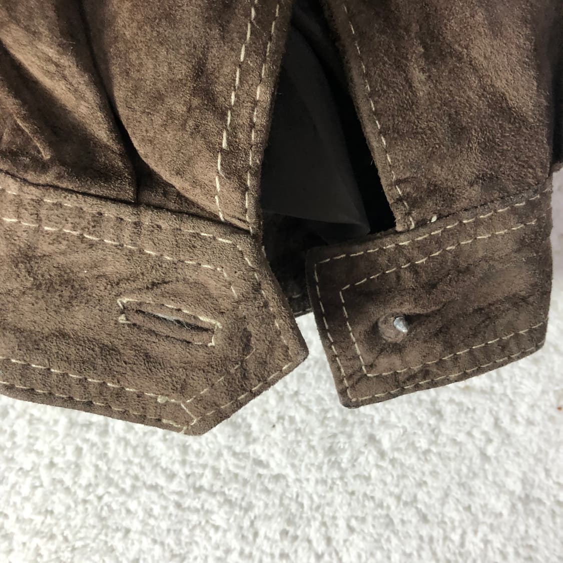 90s 아메리칸 빈티지 레더 트러커 자켓  상품이미지8