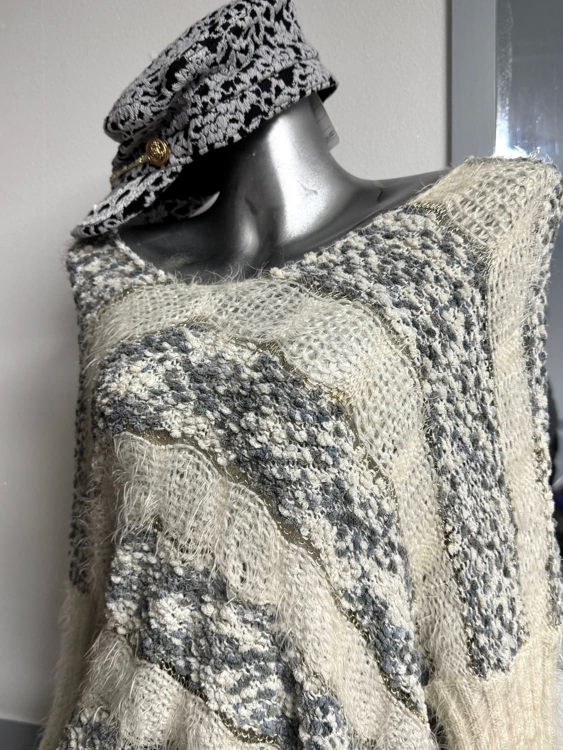 Gold chain knit 상품이미지3