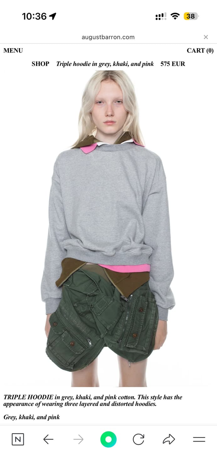 어거스트바론 트리플후드 M 상품이미지1