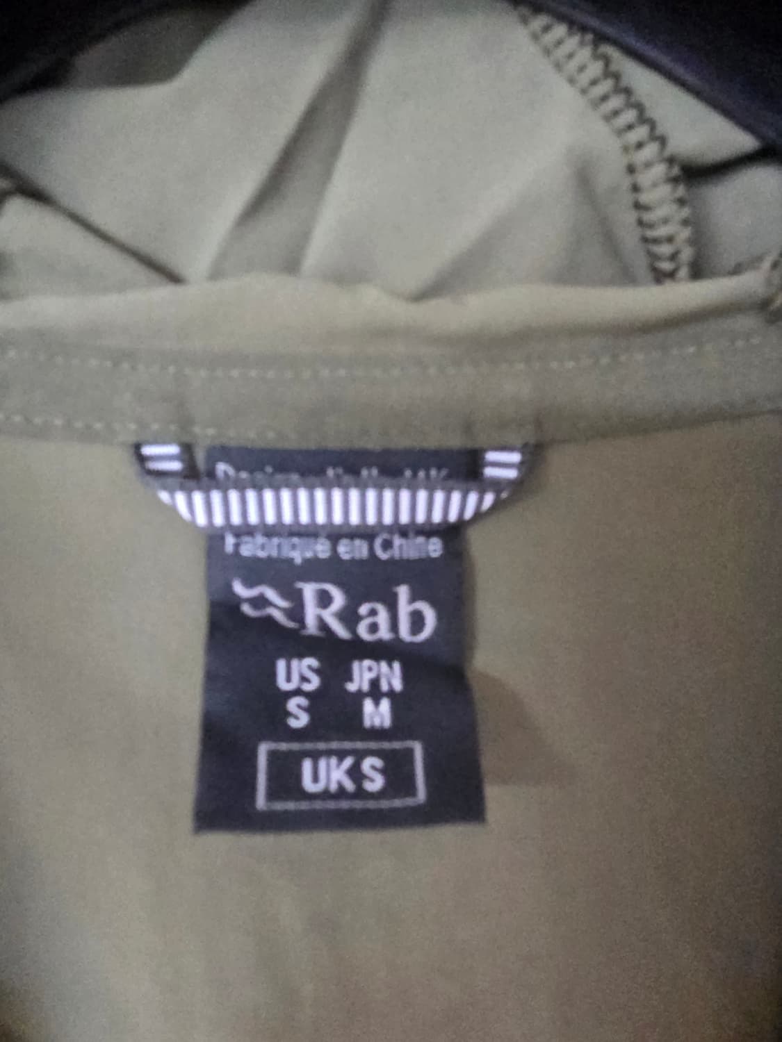 rab 보리얼리스 후드 카키 (95사이즈) 새제품 상품이미지2