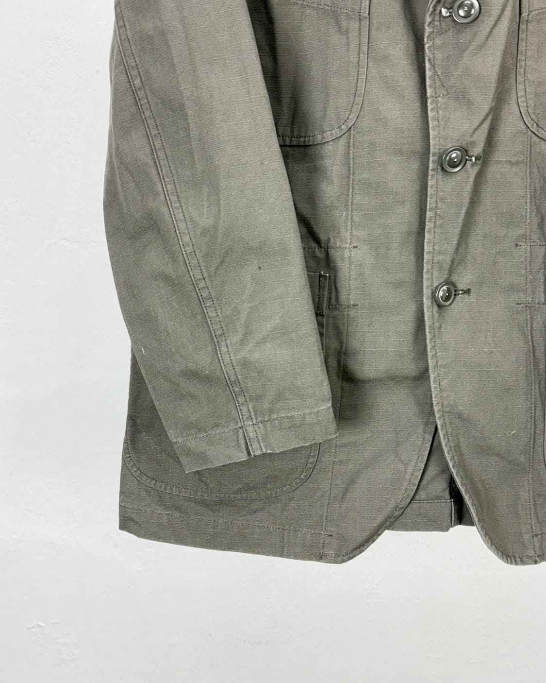 엔지니어드 가먼츠 카키 코튼 립스탑 베드포드 NB 자켓 상품이미지4