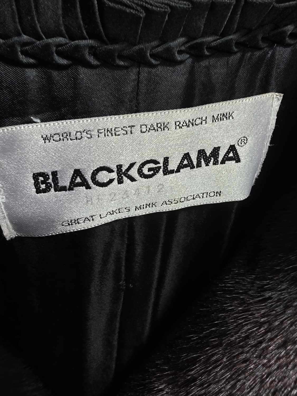 근화모피 블랙그라마 밍크코트 상품이미지4