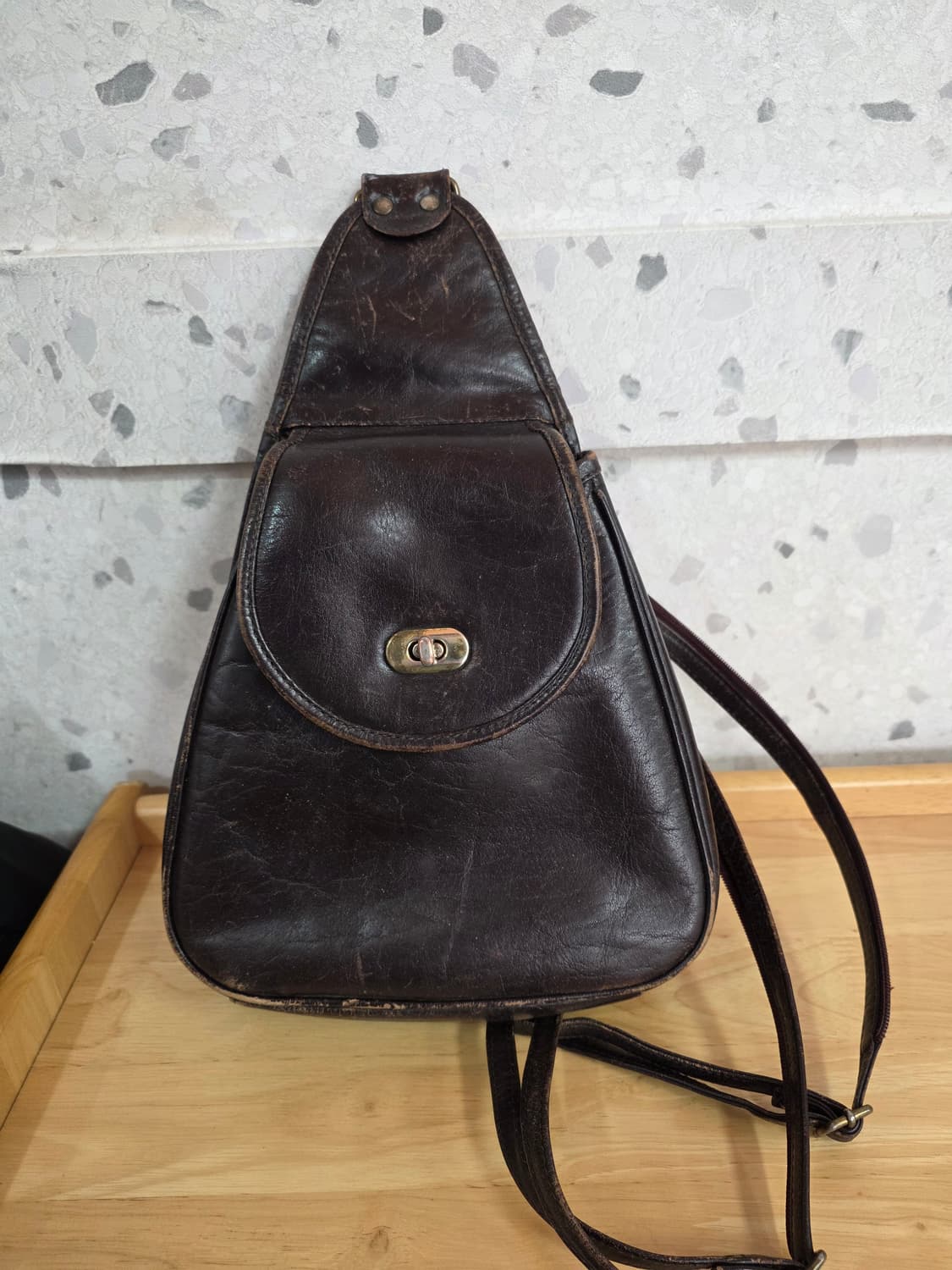 벨기에 벼룩시장 2way 크로스&백팩 상품이미지1