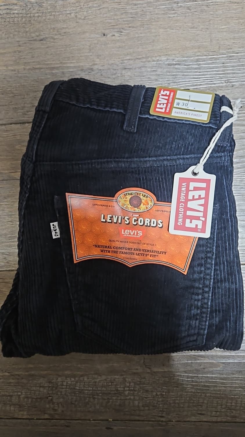 리바이스 LVC 1970's 519 코듀로이 캐비어 30 상품이미지3