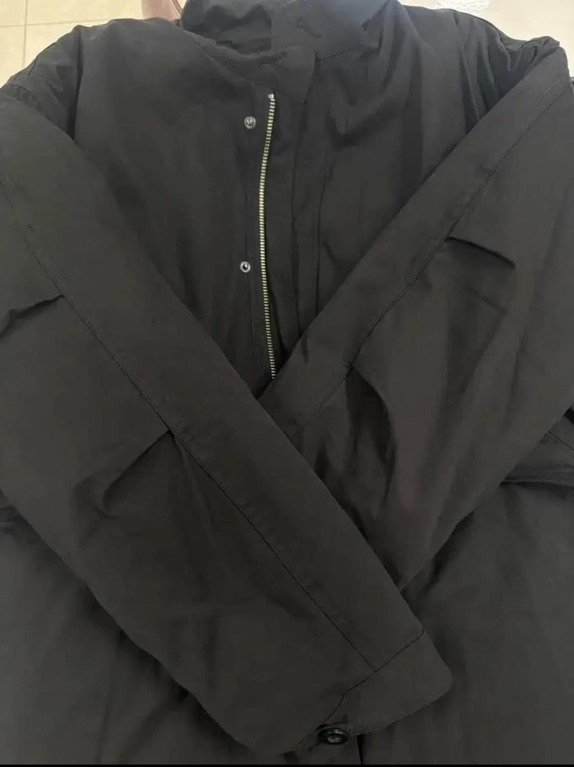 프리즘웍스 피쉬테일 야상 m-65 블랙 M 상품이미지2