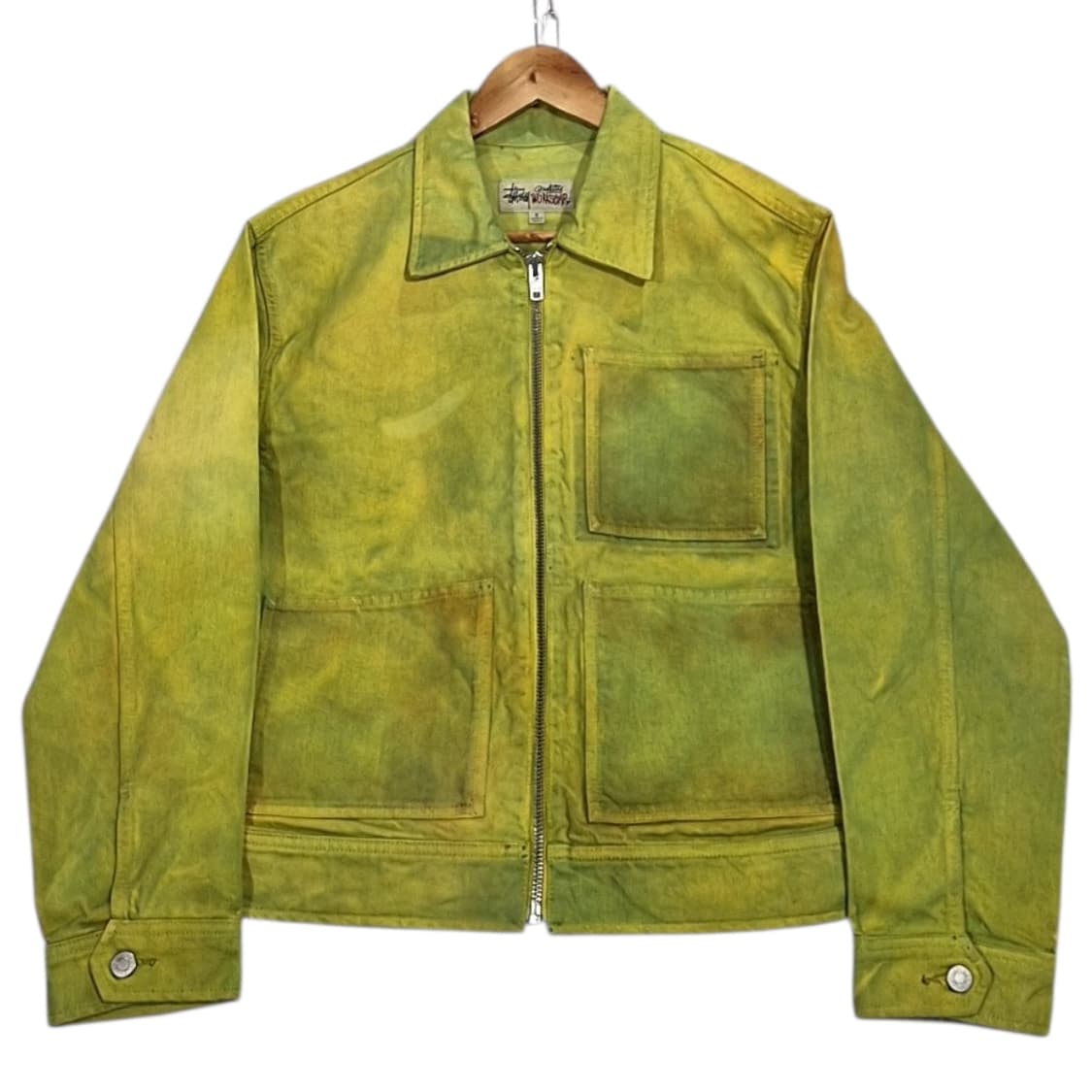 스투시 원더랜드 핸드 다이 워크 자켓 상품이미지1