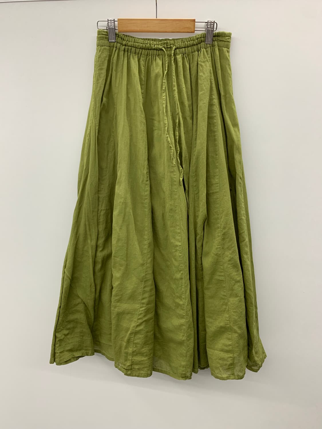 재패니즈 그린 롱스커트 상품이미지4