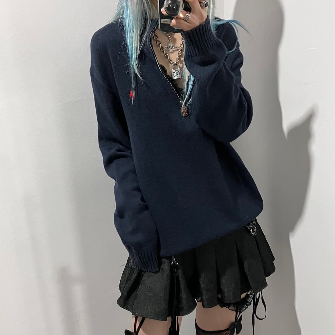 폴로 랄프로렌 반폴라 집업 상품이미지1