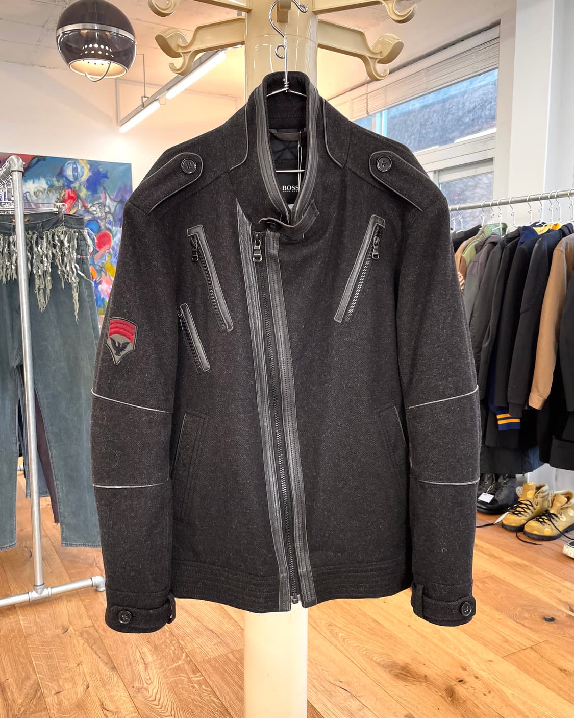 [50] 휴고 보스 밀리터리 자켓 상품이미지1