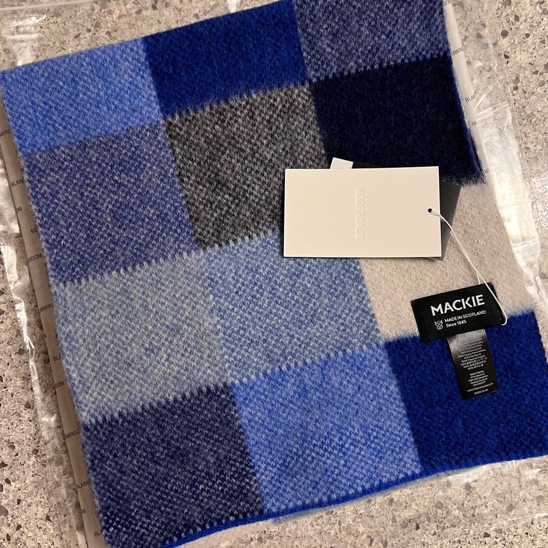 블랭크룸 / 로버트 맥키(블루/차콜체크) / OS 상품이미지2