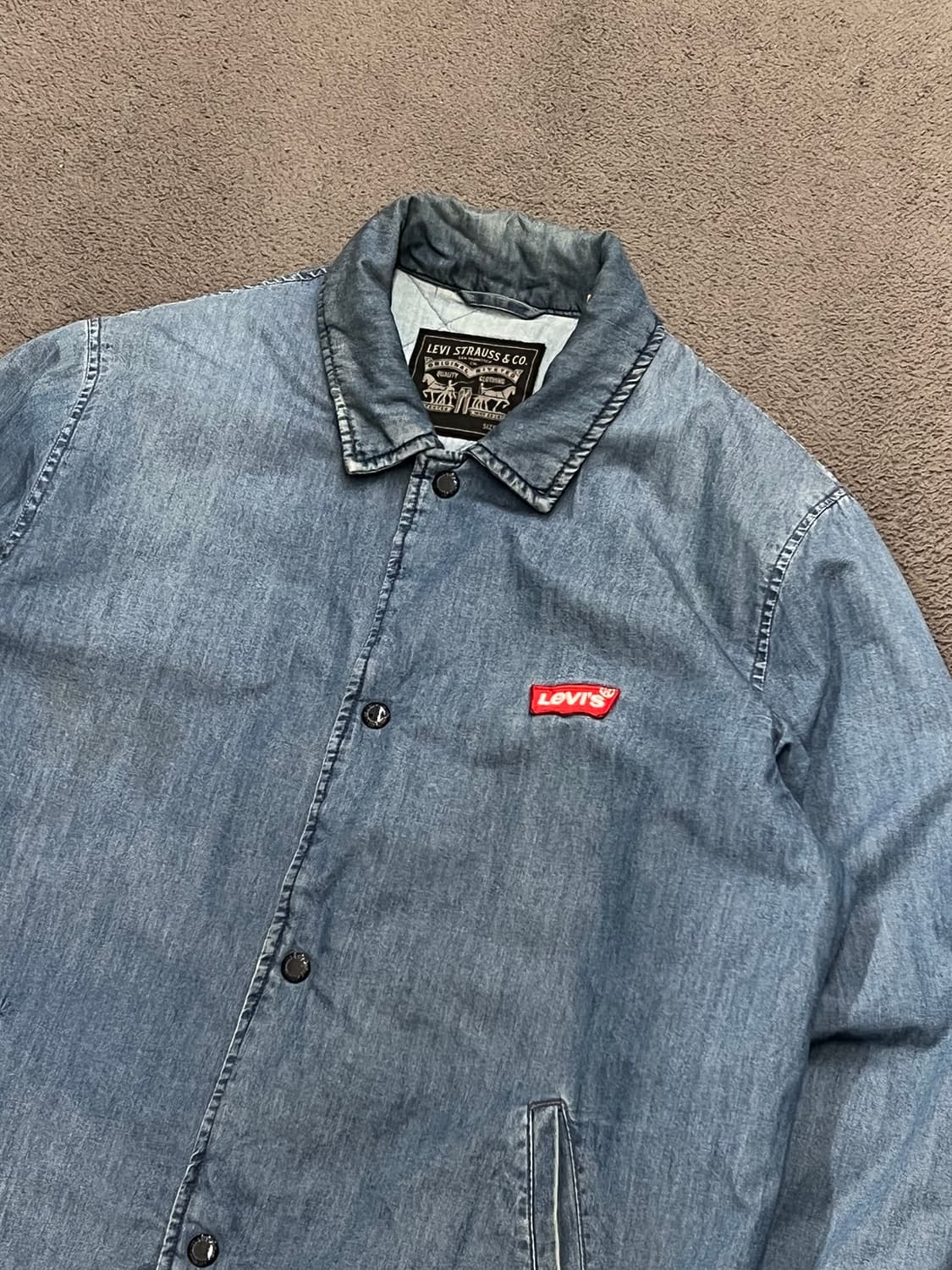 리바이스 빈티지 데님 코치자켓 처분  상품이미지2