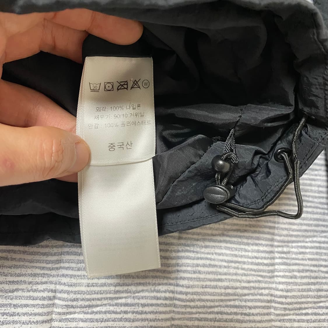 폴라스케이트 패딩 포켓 푸퍼 자켓 구스 다운 L 상품이미지3