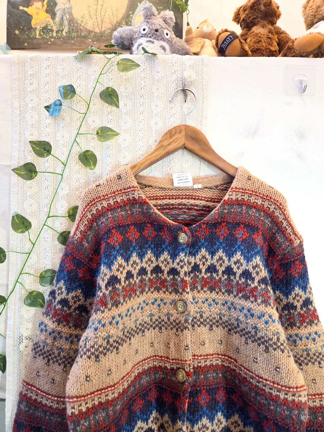 에스닉 패턴 가디건 상품이미지2