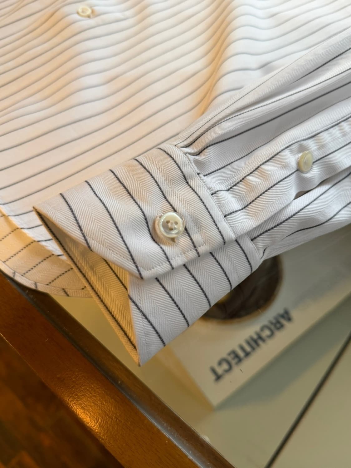 에르메네질도 제냐 드레스셔츠 남성95-100 상품이미지9