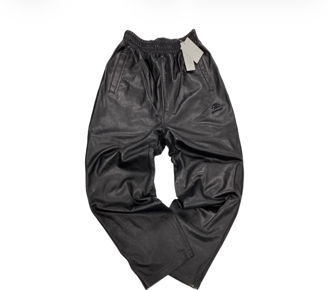 [2]언더마이카 플래더 리얼 램스킨 워시드 와이드팬츠 상품이미지1