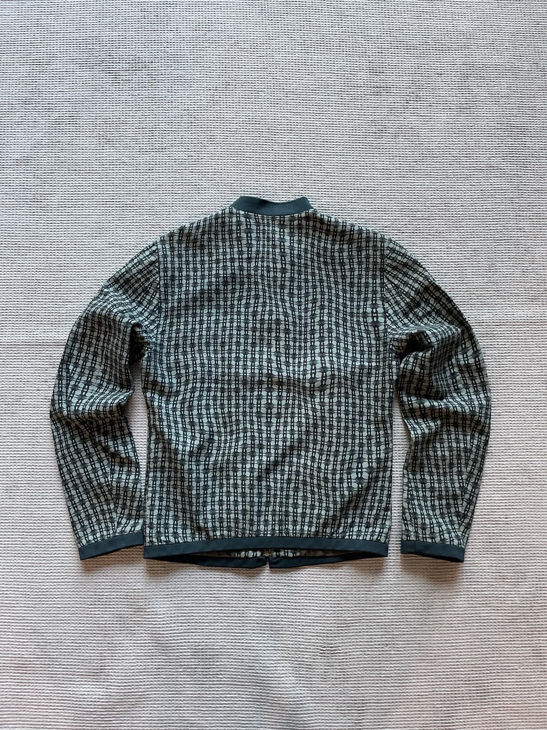 돌체앤가바나 체크 패턴 트위드 봄버 자켓 상품이미지3