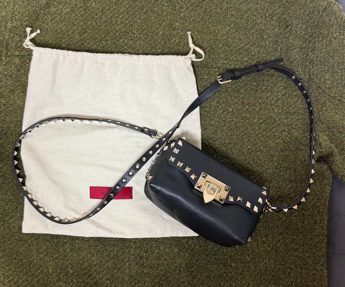 발렌티노 가라바니 락스터드 미니 크로스백 상품이미지4