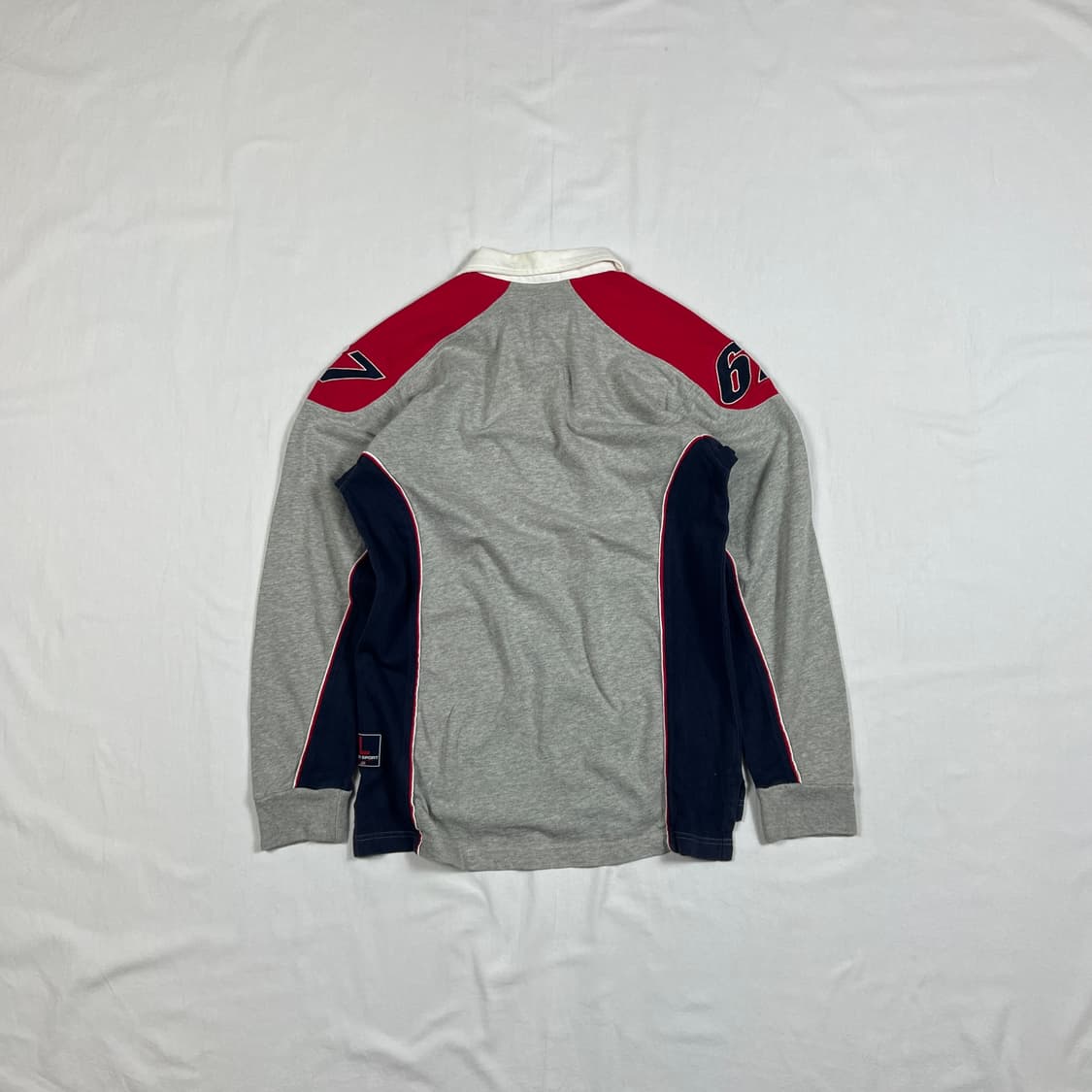 90‘s 폴로스포츠 polo sport 하키 로고 피케셔츠 상품이미지5